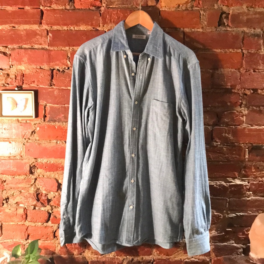 Gustin Long Sleeve Button down, sz XL TALL